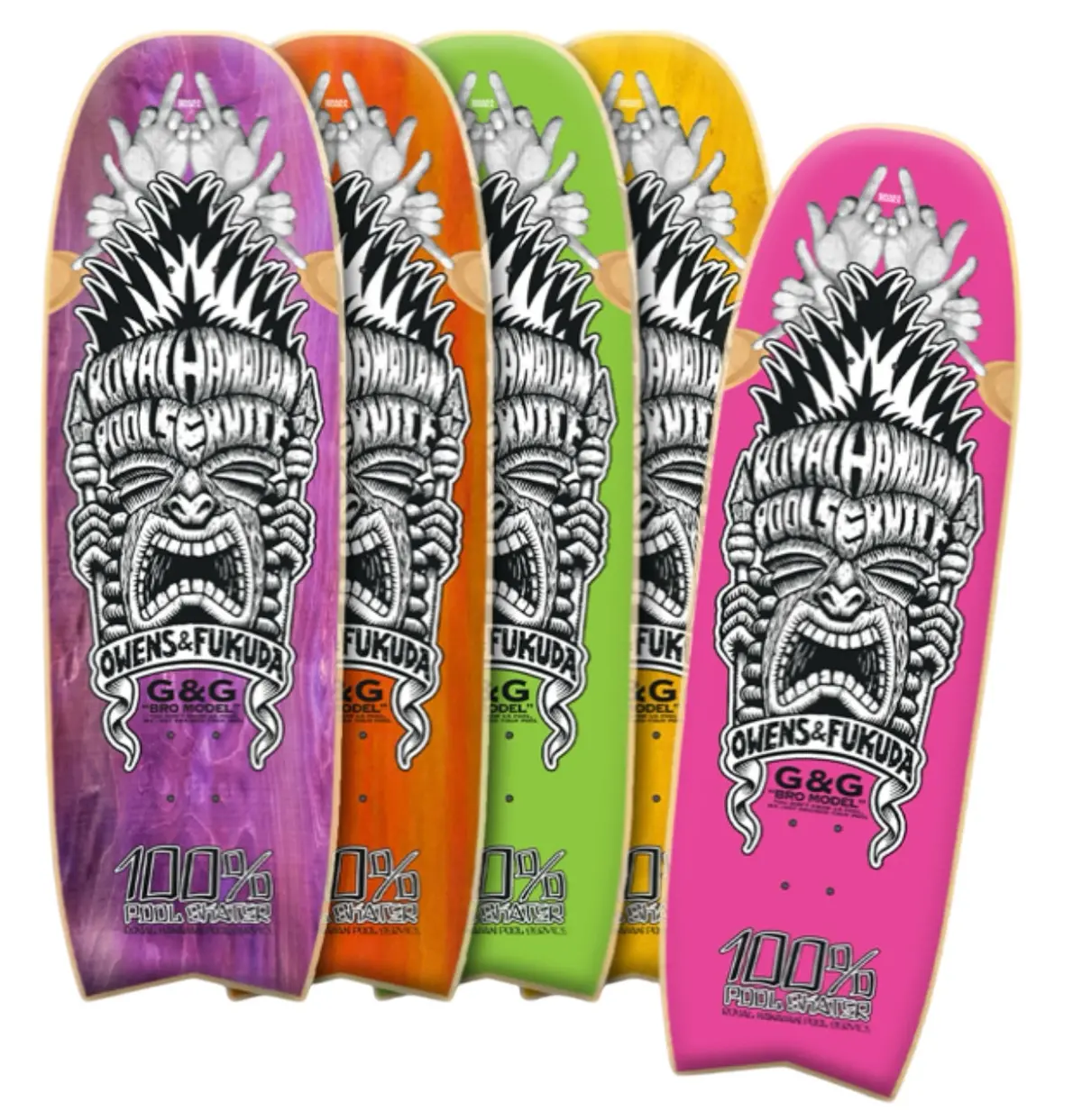 *Pre-Order Sma Royal Hawaiian Pool Service Skateboard Deck 1