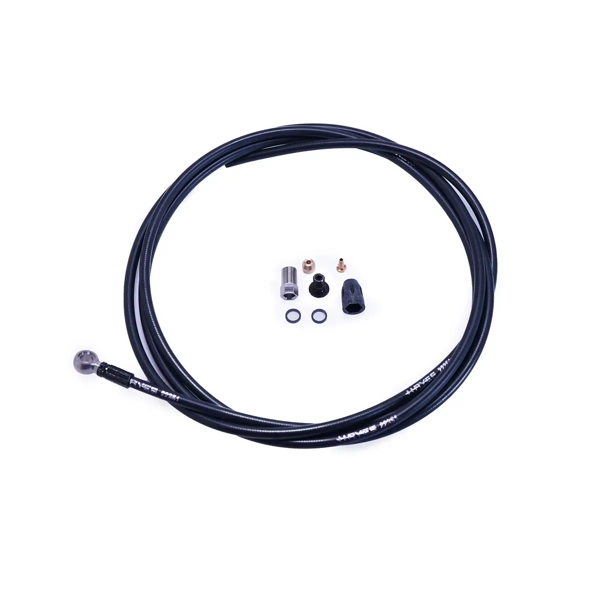 Dominion T-Series Brake Hose With Titanium Banjo Kit 1