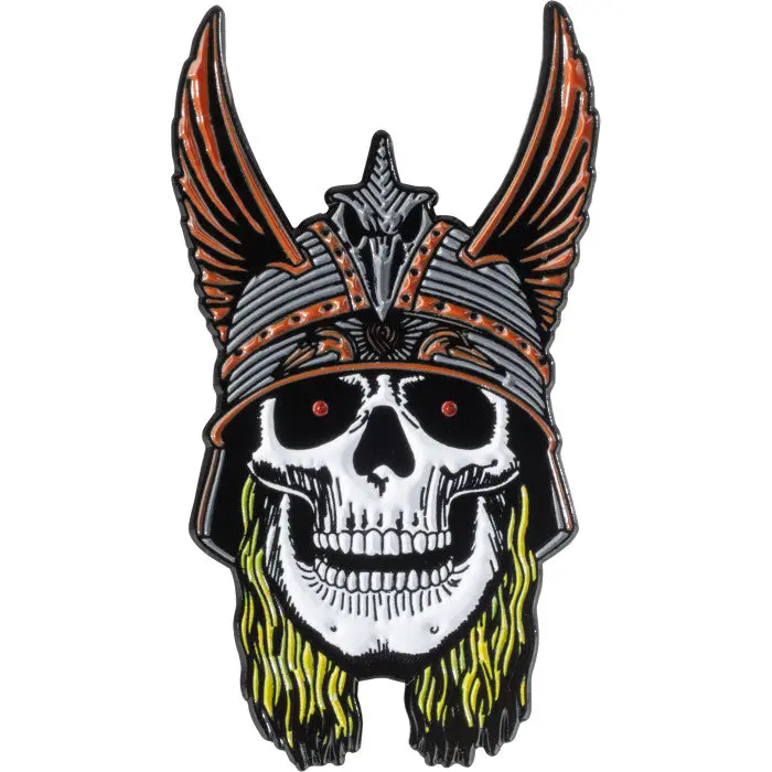 Powell Peralta Andy Anderson Skull Lapel Pin 1