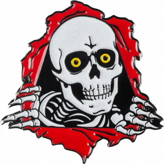 Powell Peralta Ripper Lapel Pin Glow In The Dark 1