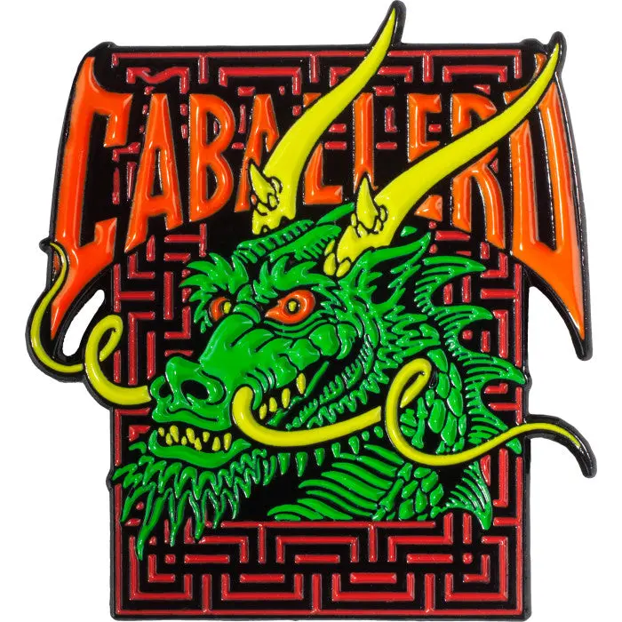 Powell Peralta Cab Street Dragon Green Lapel Pin 1