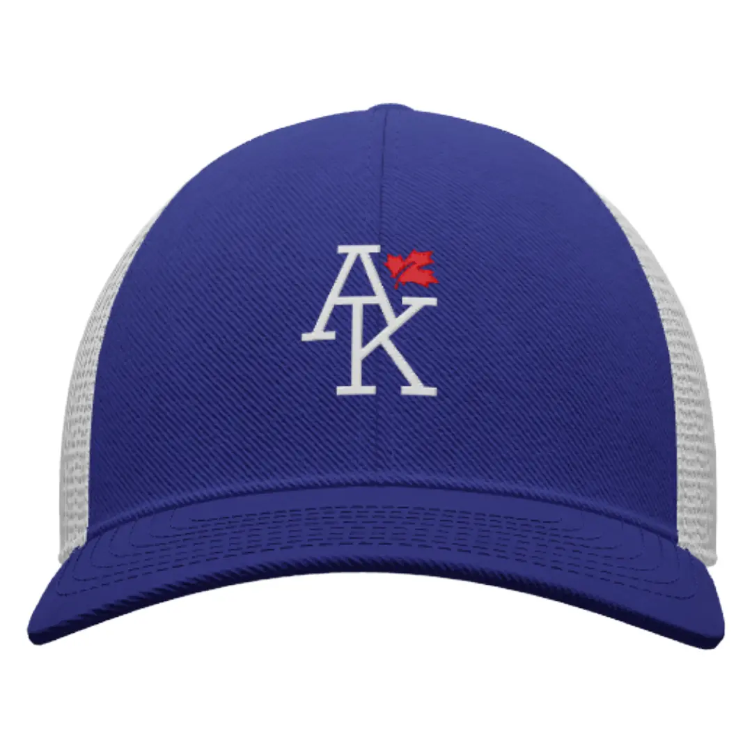 Augusta Aurora-King Jays Low-Pro Trucker Snapback Hat 1