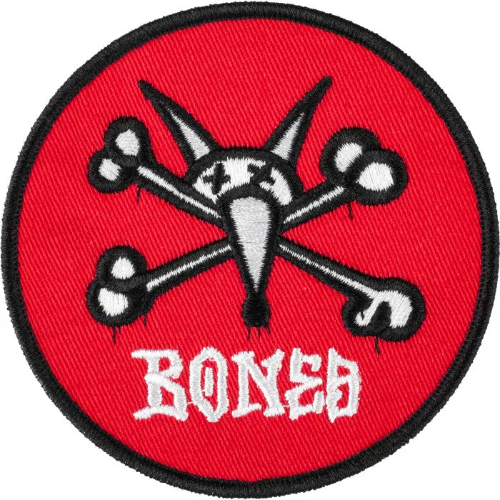 Powell Peralta Vato Rat Patch 3.5" Red Single 1