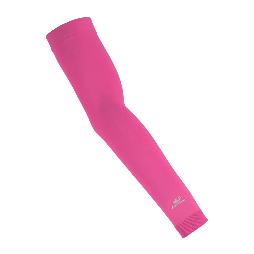 Lizard Skins Knit Youth Arm Sleeve - Neon Pink 1