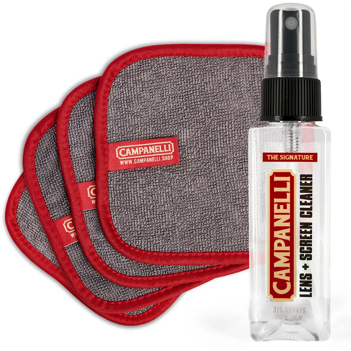 Campanelli Lens & Screeen Loopy Towel & Lens Cleaner Bundle 1