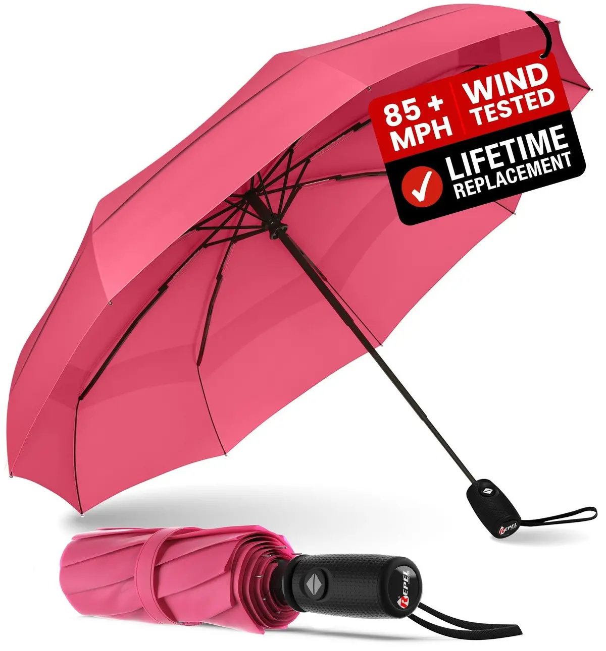 Windproof Travel Umbrella 12