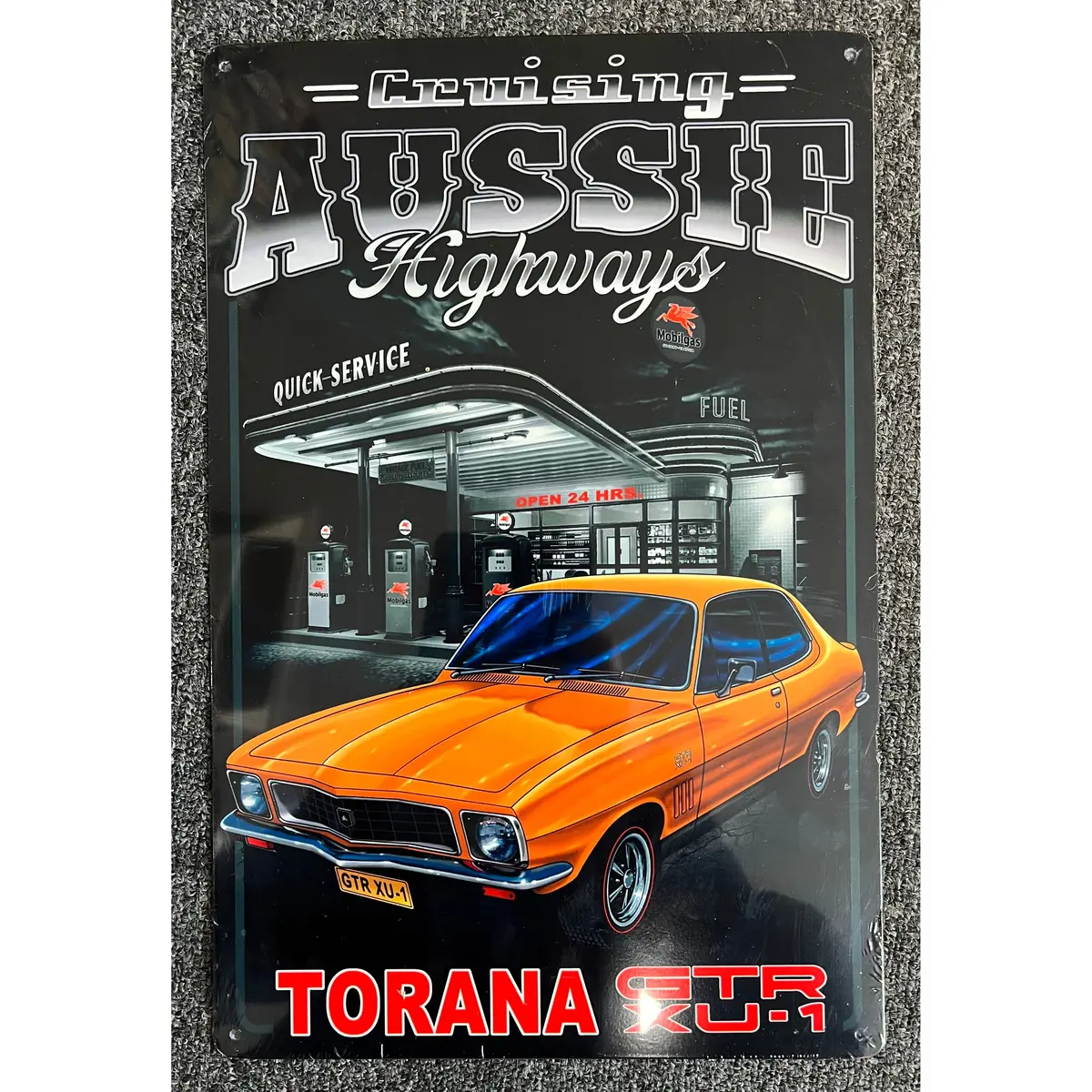 Retro Tin Sign Torana 1