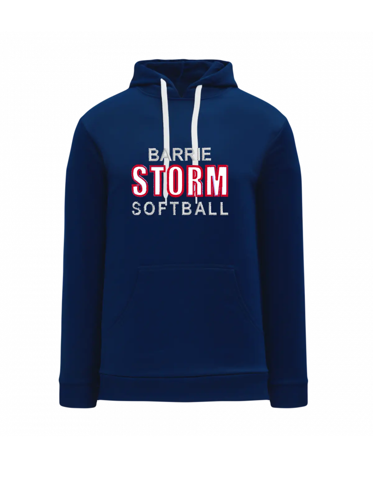 Athletic Knit 1835 - 'Storm Softball' Barrie Storm Embroidered Hoodie 1