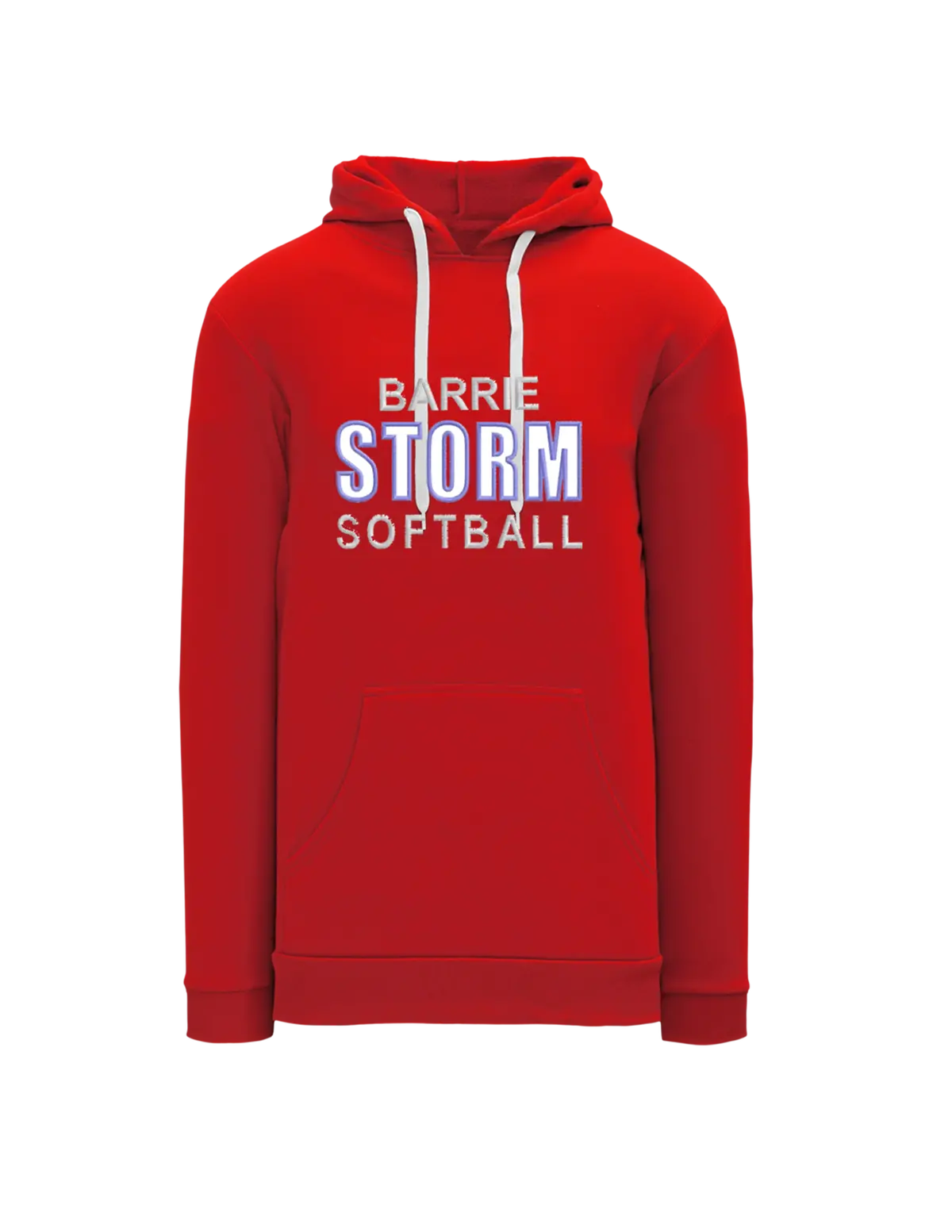 Athletic Knit 1835 - 'Storm Softball' Barrie Storm Embroidered  Hoodie 1