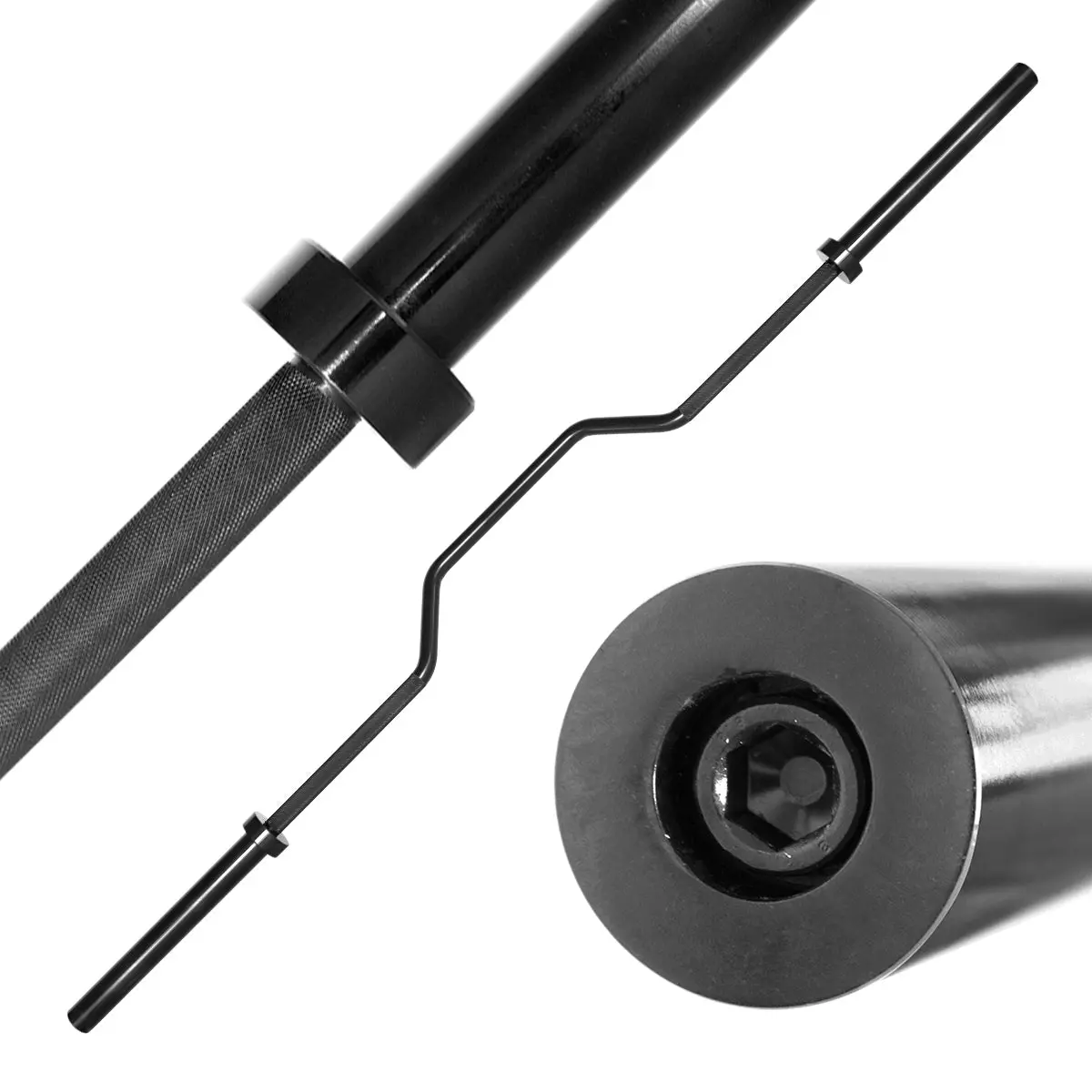 Olympic Cambered Bench Press Bar - 18Kg 1