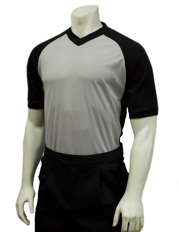 Smitty V-Neck Referee Shirt With Black Side Panel 1