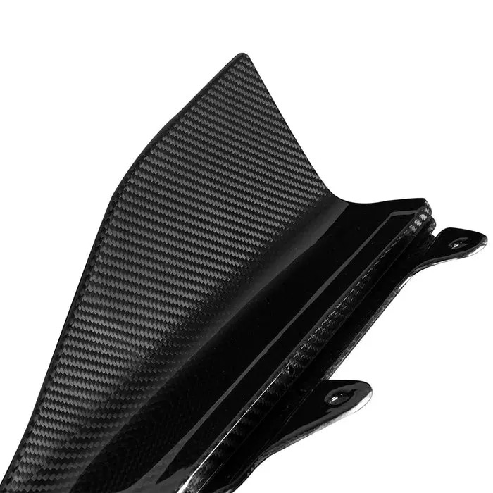 Mhc+ Bmw M2 F87 Performance Style Side Winglets In Gloss Pre Preg Carbon Fibre – F87 Inc Competition 2