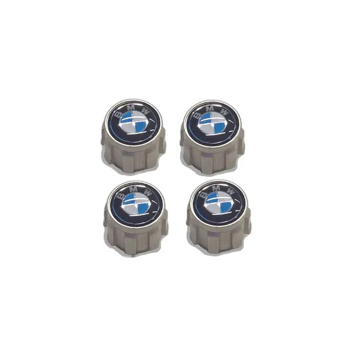Genuine Bmw M Performance Bmw Logo Wheel Tyre Air Valve Caps Dust Covers 36122447401 – Set Of 4 1