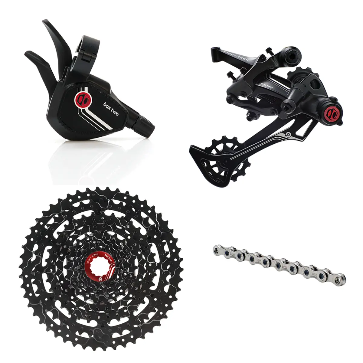 Box Two P9 X-Wide Multi Shift Groupset 1
