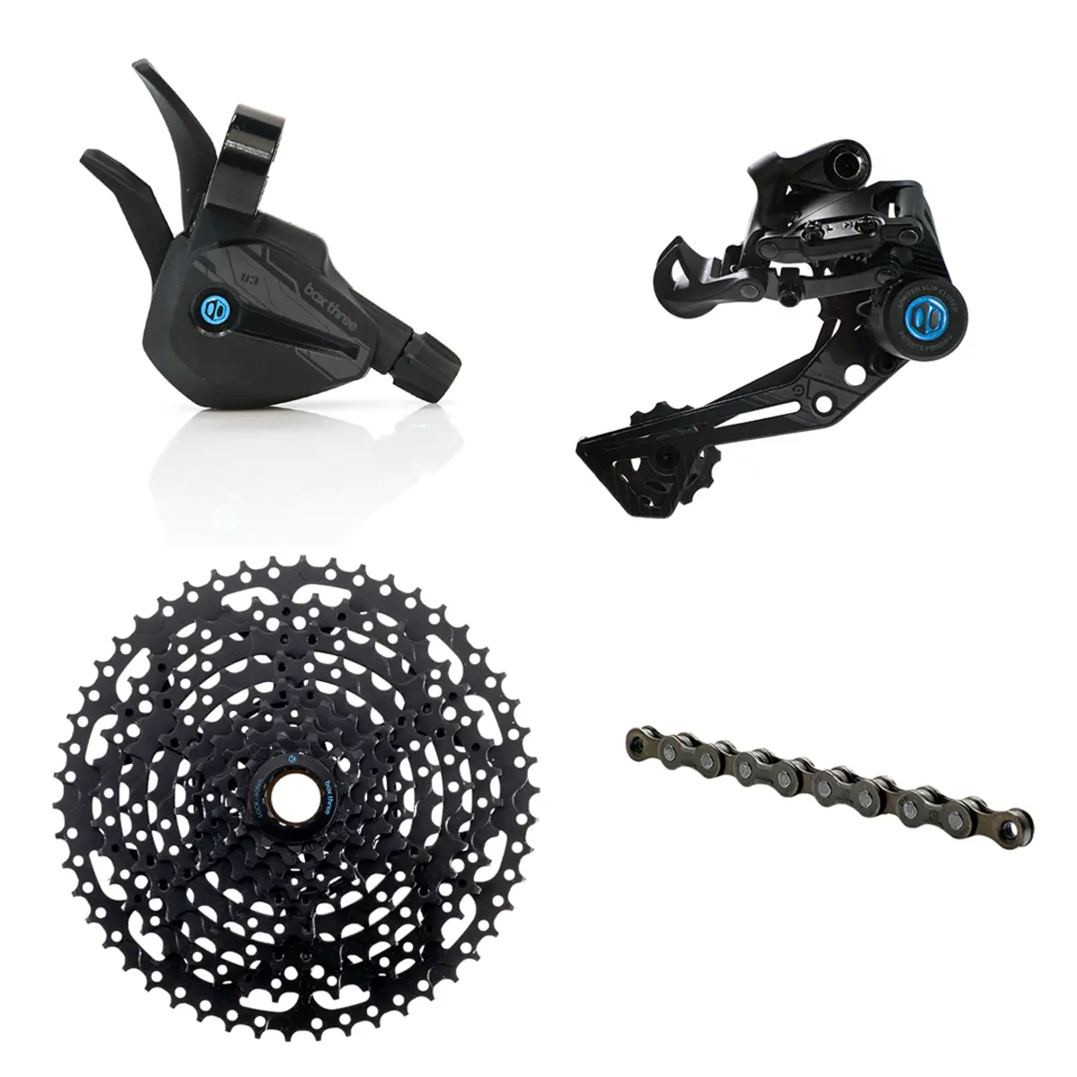 Box Three P9 X-Wide Multi Shift Groupset 1