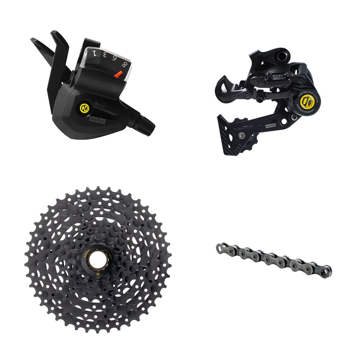 Box Four 8S Wide Compact Display Multi Shift Groupset 1