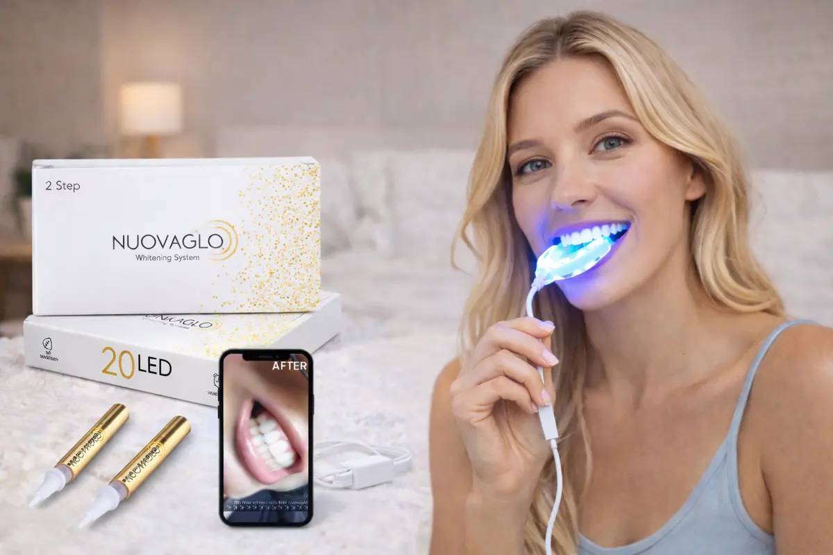 Nuovaglo™ Glopro 20 Led Teeth Whitening System 1