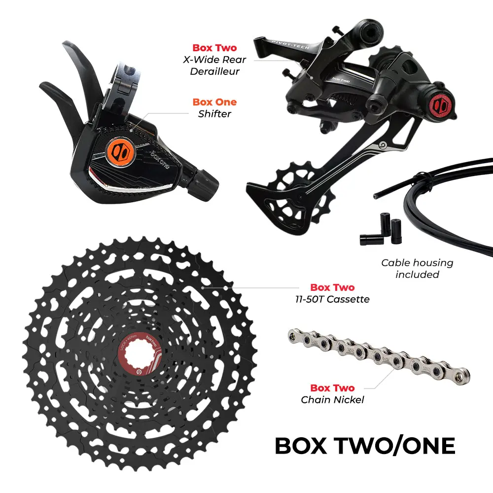 Box One/Two Or Two/One Prime 9 X-Wide Groupset 1
