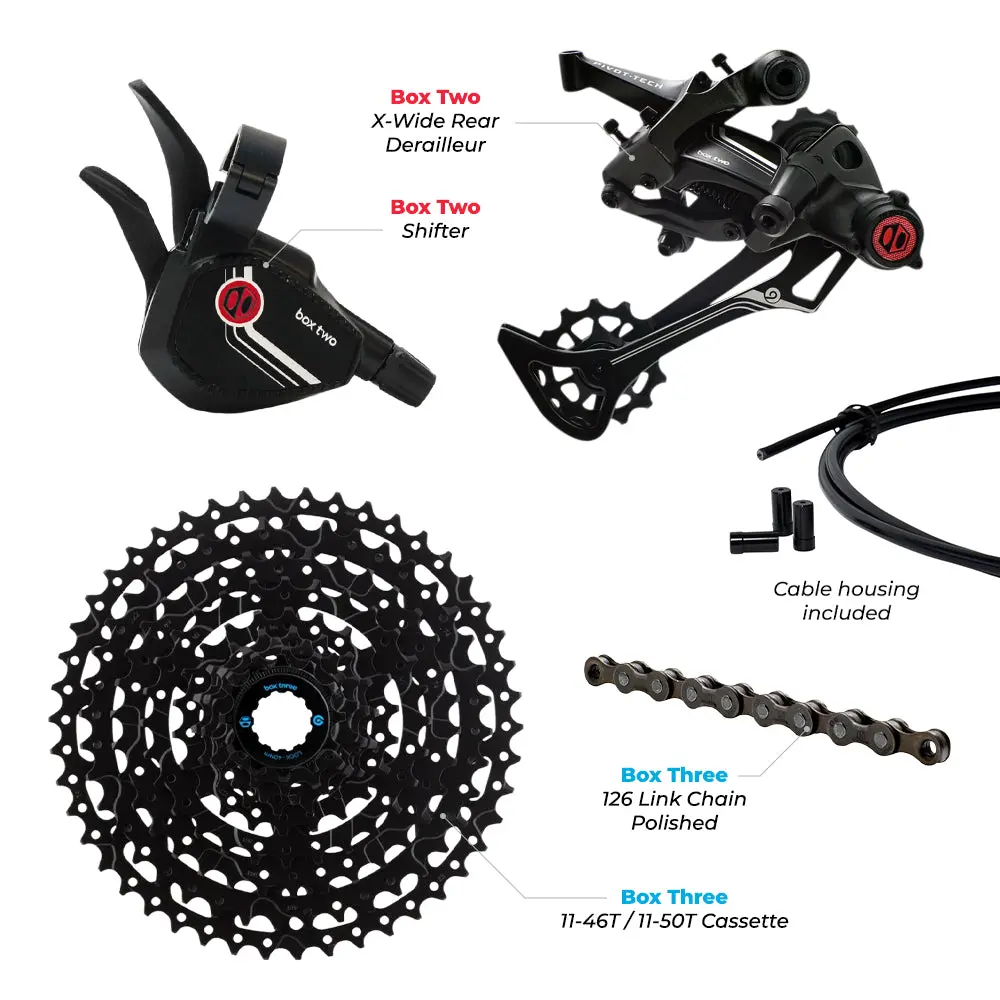 Box Two/Three P9 X-Wide Multi Shift Groupset 1
