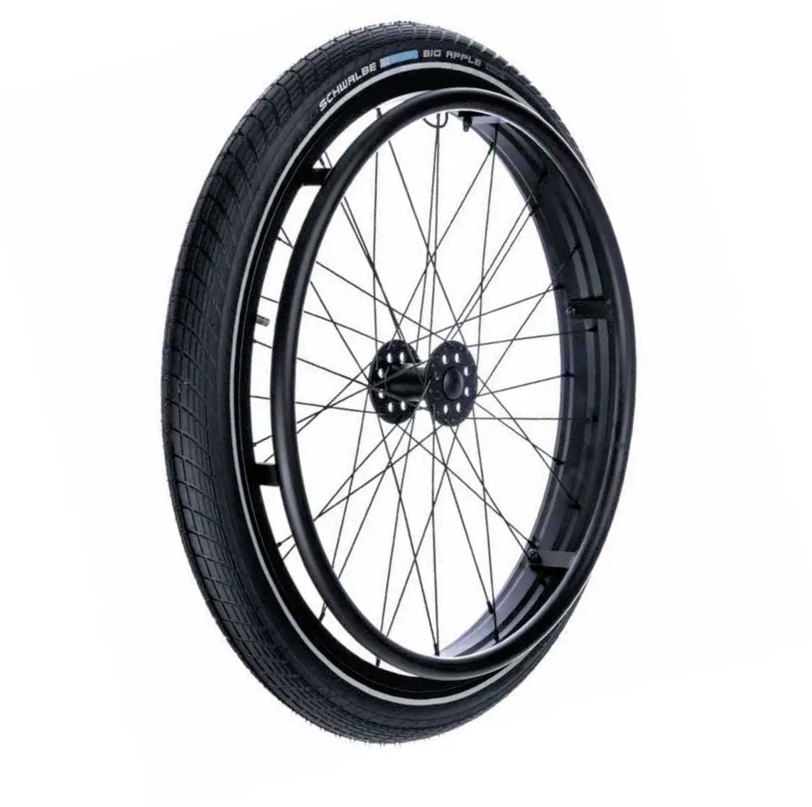 Omobic Off-Road On-Road Buddy Wheelchair 24 Inch Wheels 1