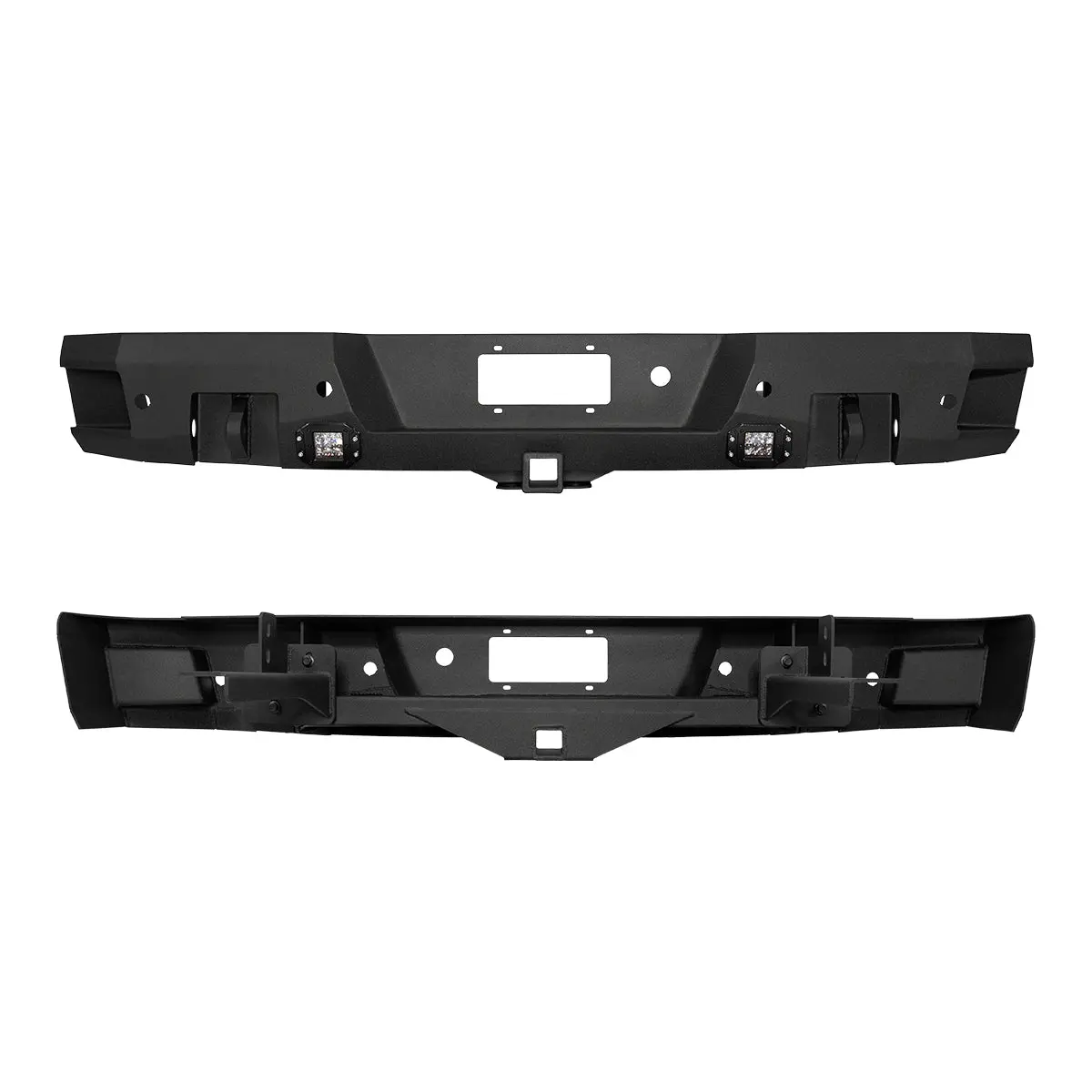 2007-2013 Chevy Silverado 1500 Heavy-Duty Offroad Utility Winch Rear Bumper 1
