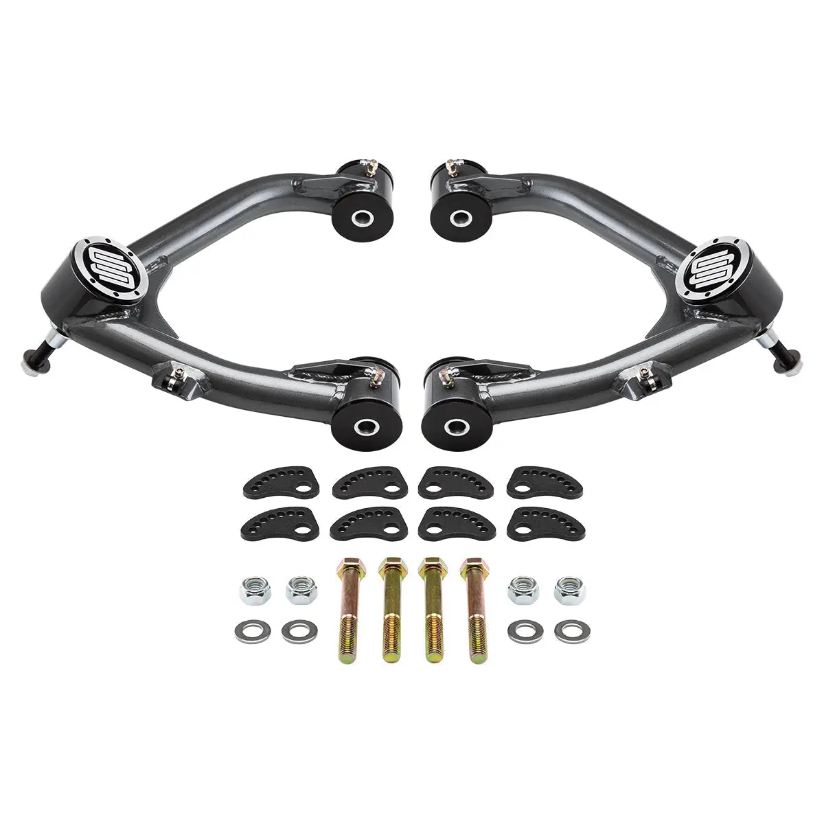 2007-2013 Chevrolet Avalanche 1500 Uni-Ball Upper Control Arms With Camber/Caster Adjusting & Lockout Kit 2Wd 4Wd 1