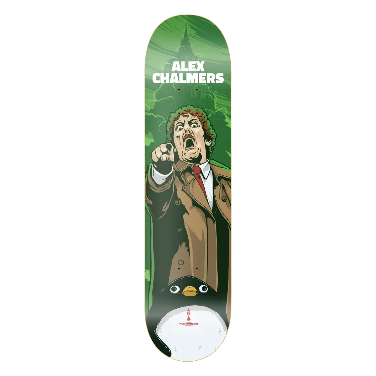 Pylon Skateboards Alex Chalmers - Bodysnatchers 8.25" Wide Deck 1