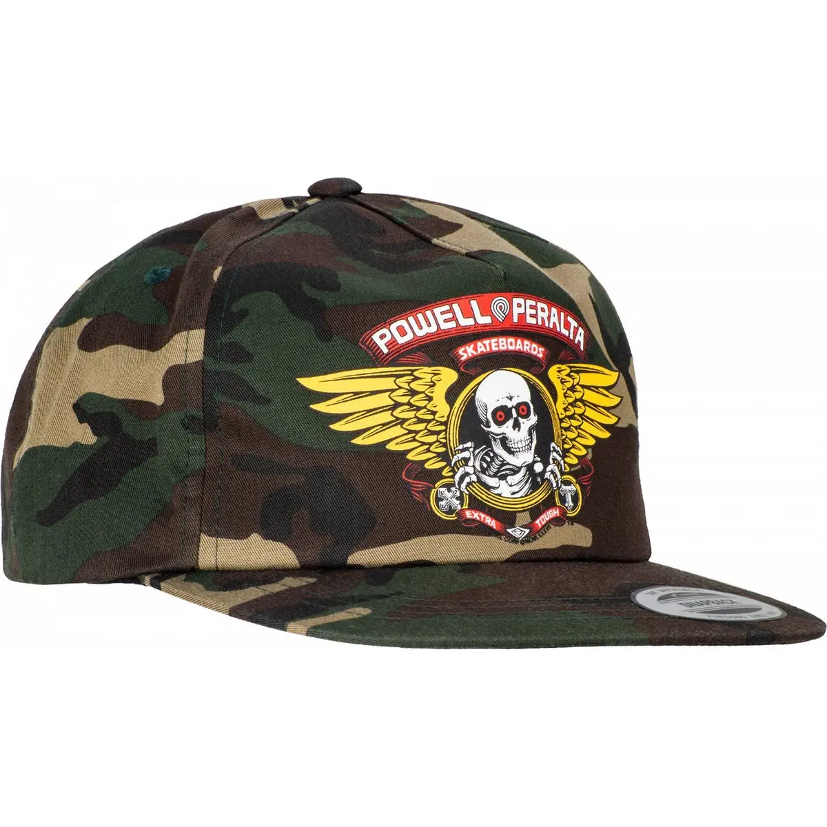 Powell Peralta Winged Ripper Snap Back Cap - Camo 1