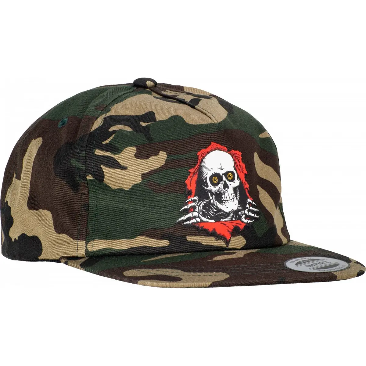 Powell Peralta Ripper Snap Back Cap - Camo 1