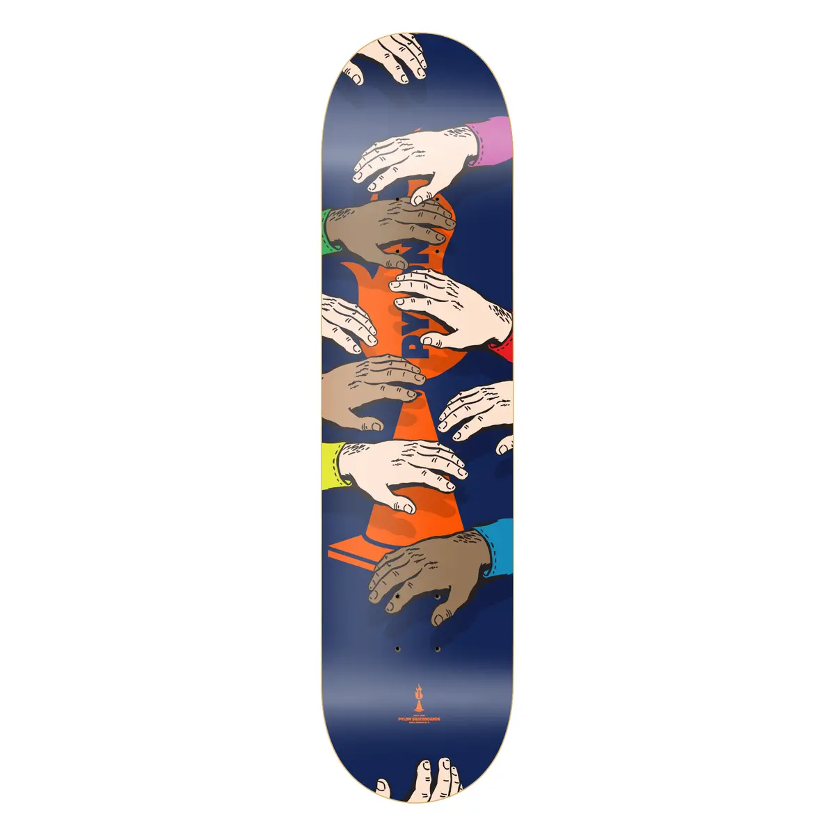 Pylon Skateboards Big Cover Up - 8.625" Wide Deck 1
