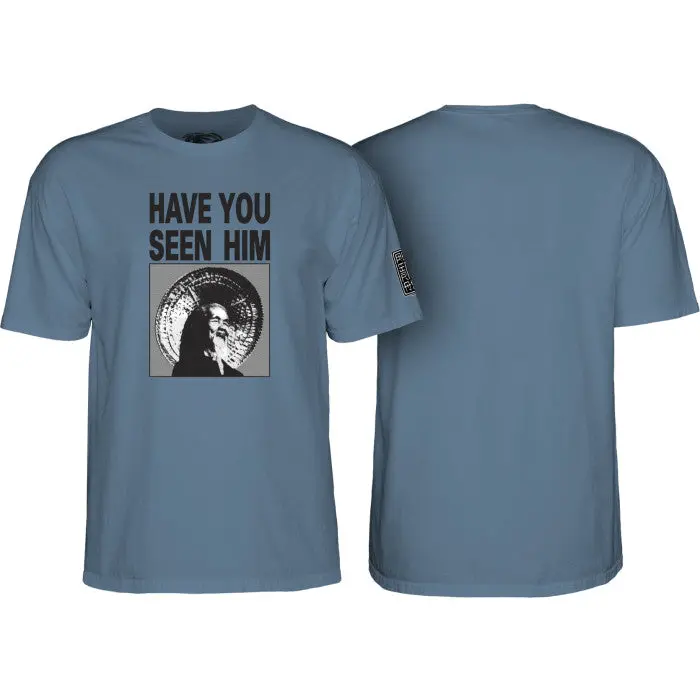 Powell Peralta Animal Chin T-Shirt Indigo Blue 1