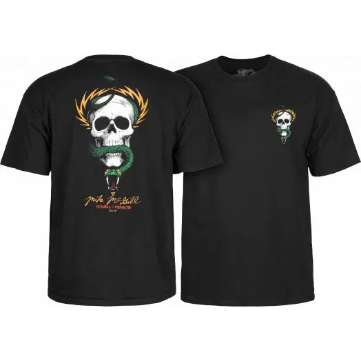Powell Peralta Mike Mcgill Skull & Snake T-Shirt - Black 1