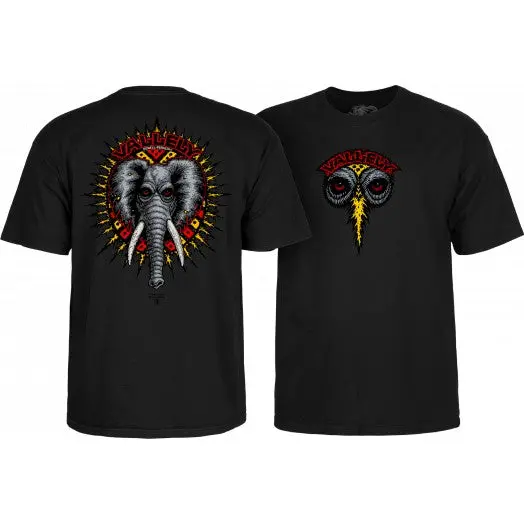 Powell Peralta Vallely Elephant T-Shirt Black 1