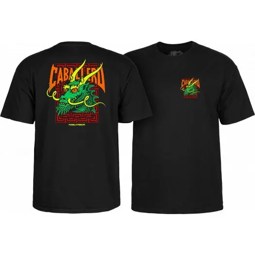 Powell Peralta Steve Caballero Street Dragon T-Shirt - Black 1