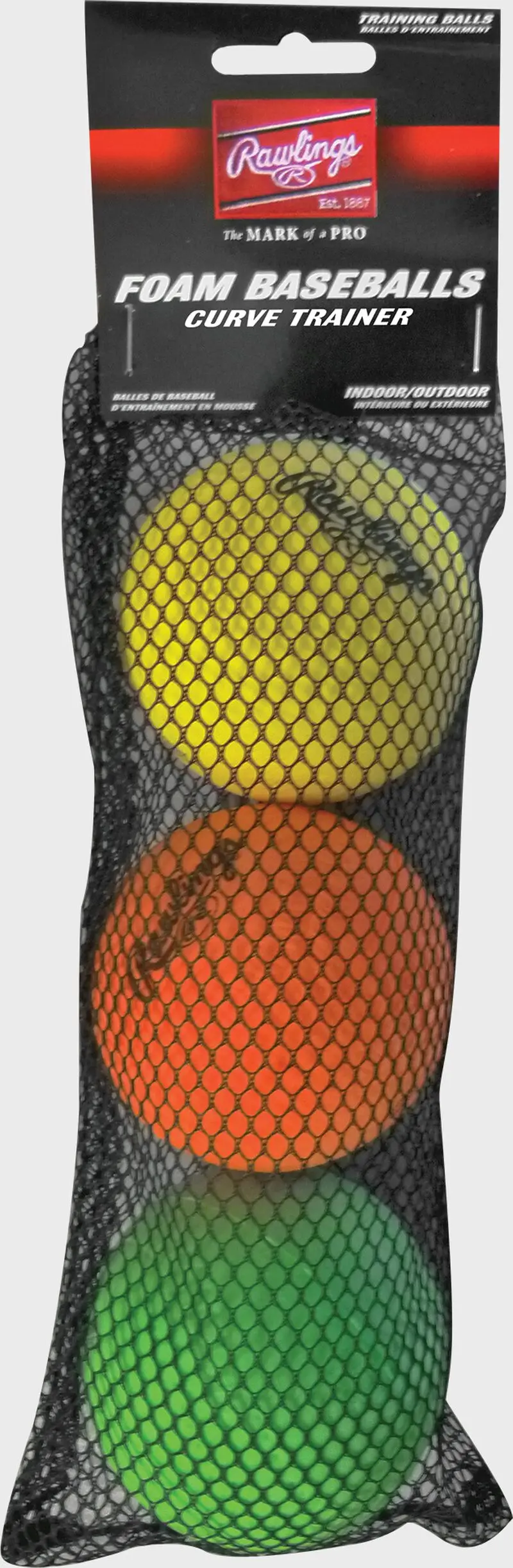 Rawlings Foam Baseballs - Curve Trainer 1