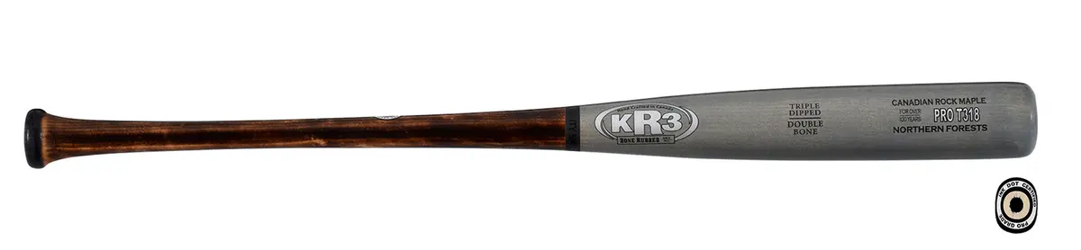 Kr3 Canadian Rock Maple -  Pro T318 - Baseball Bat 1