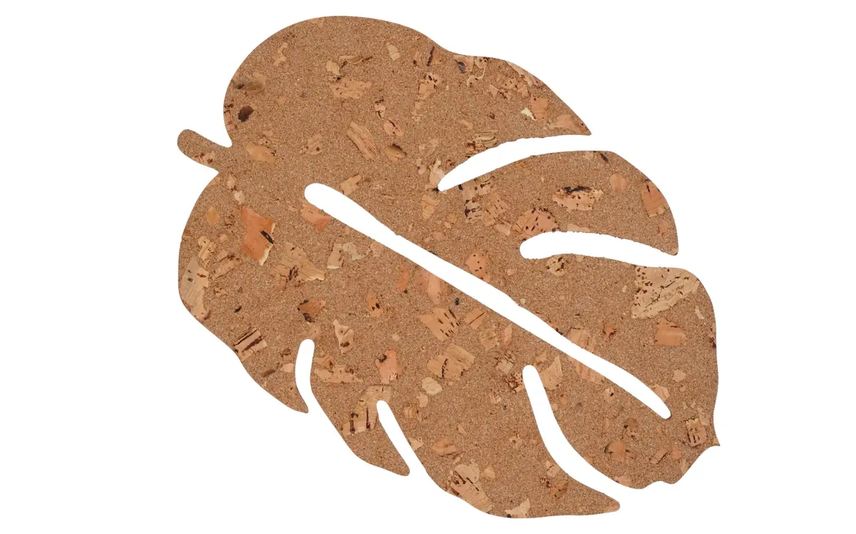 Cork Leaf Placemat Set Of 4 1