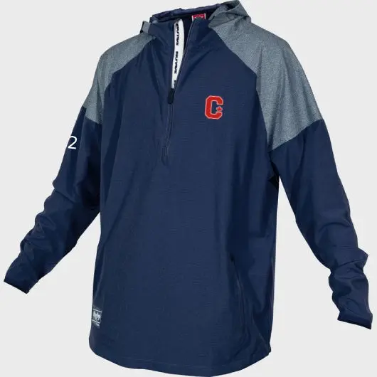 Rawlings Colorsync Caledon Nationals Long Sleeve Cage Jacket  | Embroidered Logo And Number 1