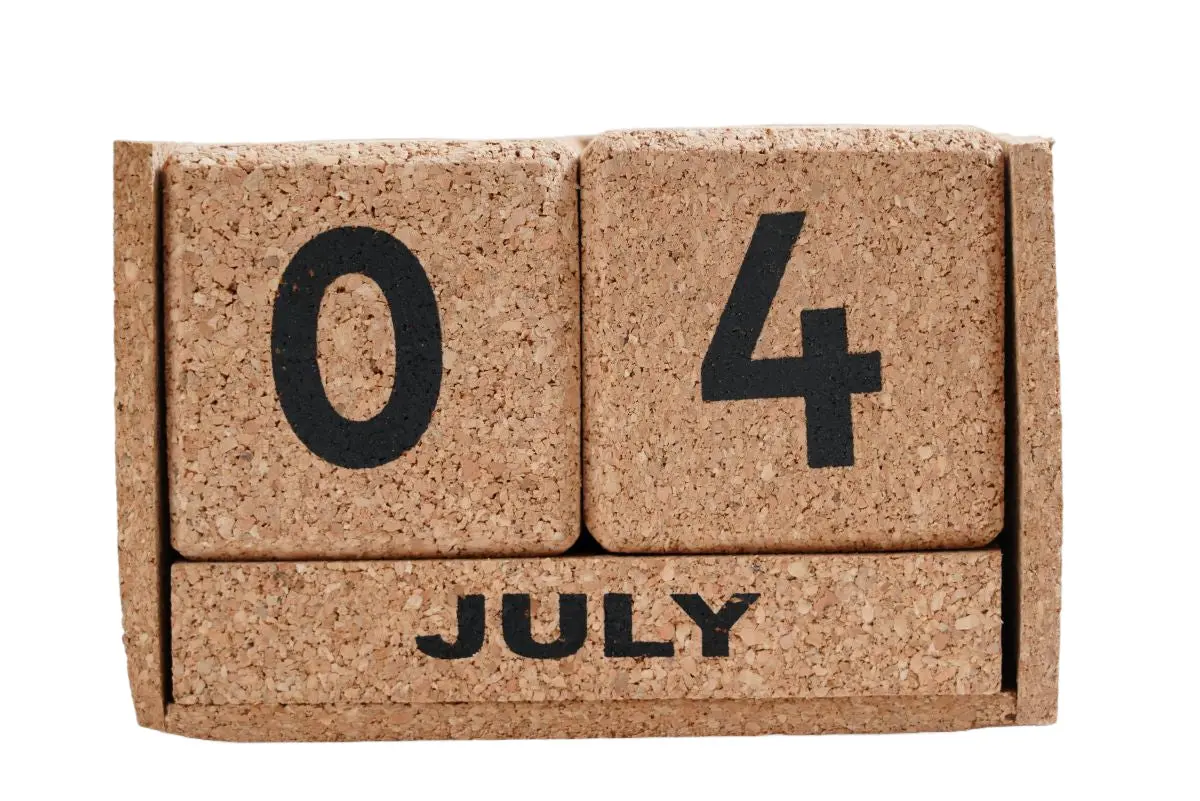 Cork Desk Calendar Large 1