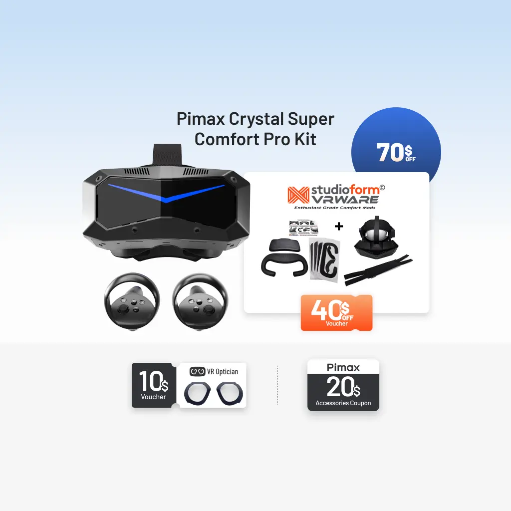 Pimax Crystal Super Comfort Pro Kit 1