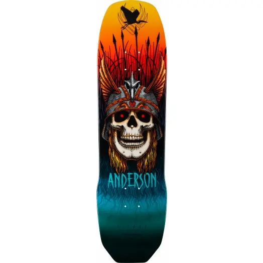 Powell Peralta Pro Andy Anderson Heron Flight® Skateboard Deck - 8.45 X 31.8 1
