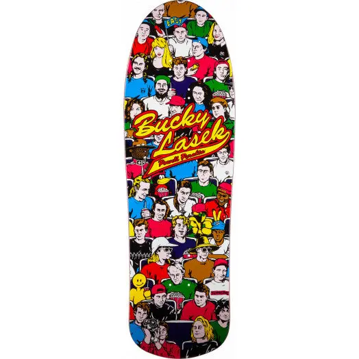 Powell Peralta Bucky Lasek Stadium Skateboard Deck Reissue Orange - 10 X 31.5 1