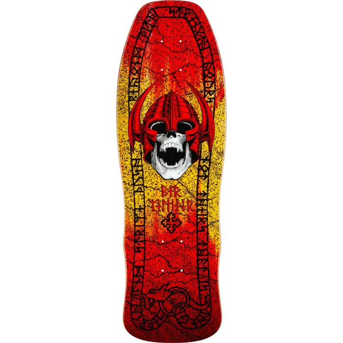Powell Peralta Welinder Classic Skateboard Deck Red/Yellow Fade 1