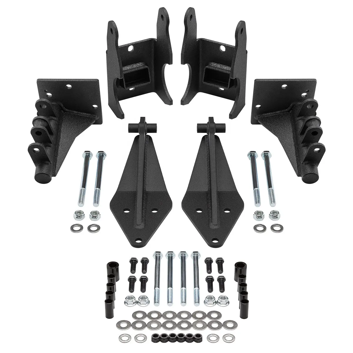 1999-2004 Ford F-250 Super Duty 4Wd Rear Dual Shock Mount Conversion Brackets 1