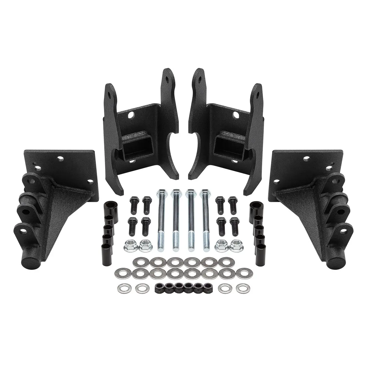 1999-2004 Ford F-350 Super Duty 4Wd Rear Dual Shock Mount Conversion Brackets 1