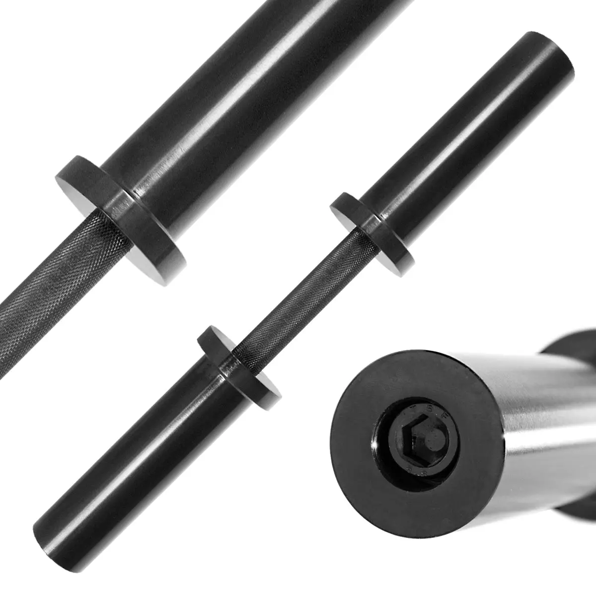 Olympic Dumbbell Handle With Rotating Sleeves 1