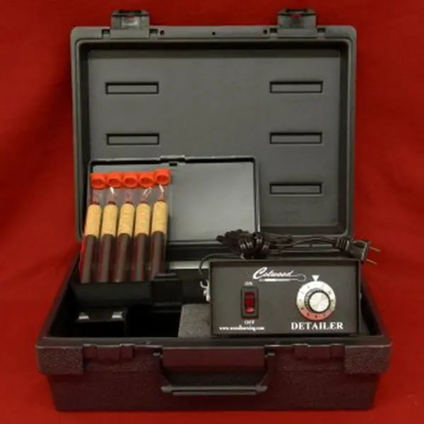 Colwood Detailer Standard Woodburning Kit With 5 Fixed Tip Handpieces Skdf (Case Not Included) 1