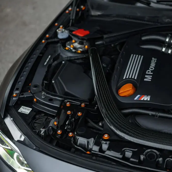 Downstar Inc Bmw M3/M4/M2 Competition S55 Billet Engine Dress Up Kit – F80/F82/F83/F87 2