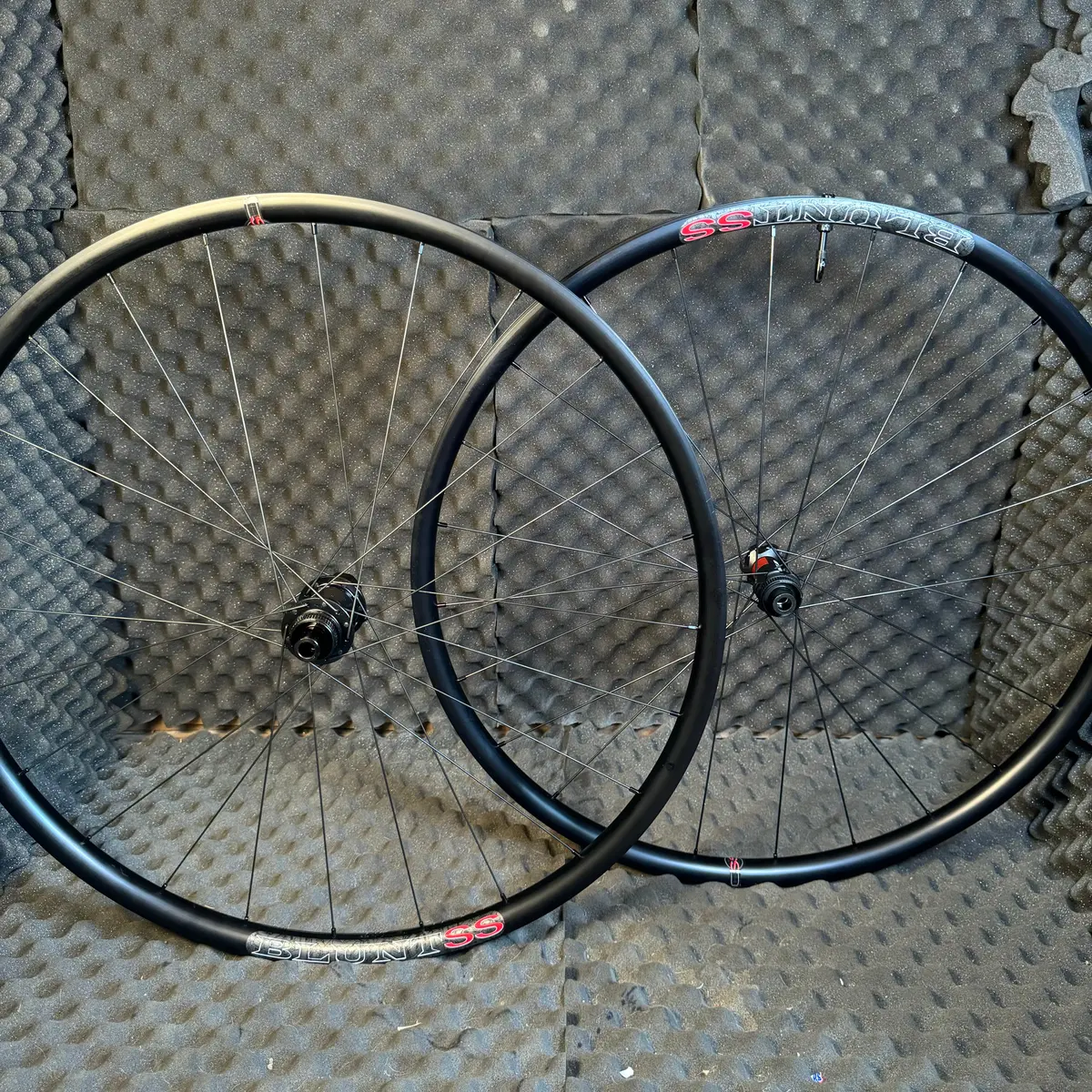 Light Weight Gravel Wheels With Dt Hubs And Velocity Blunt Ss Rims 1