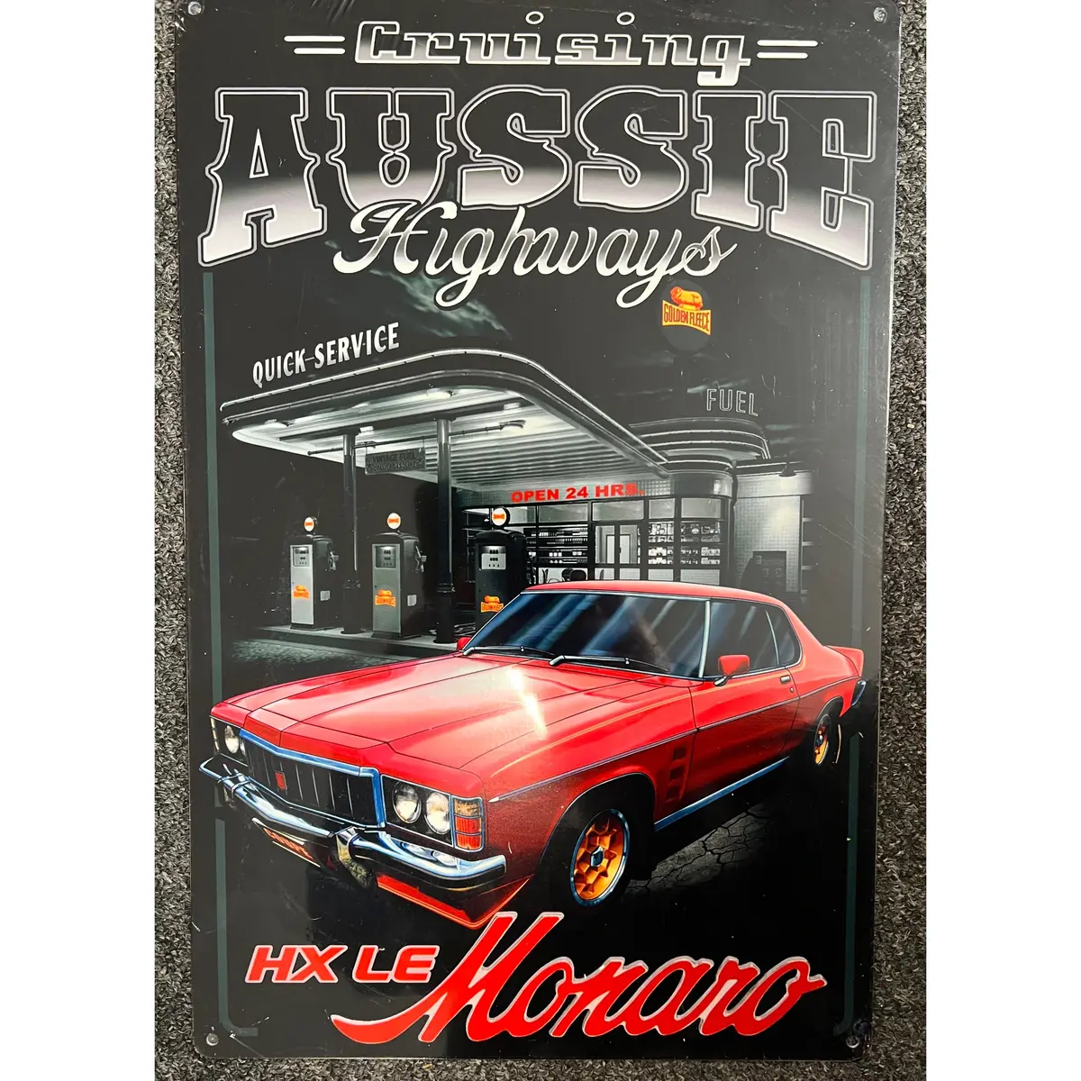 Tin Sign Holden Hx Le Monaro 1